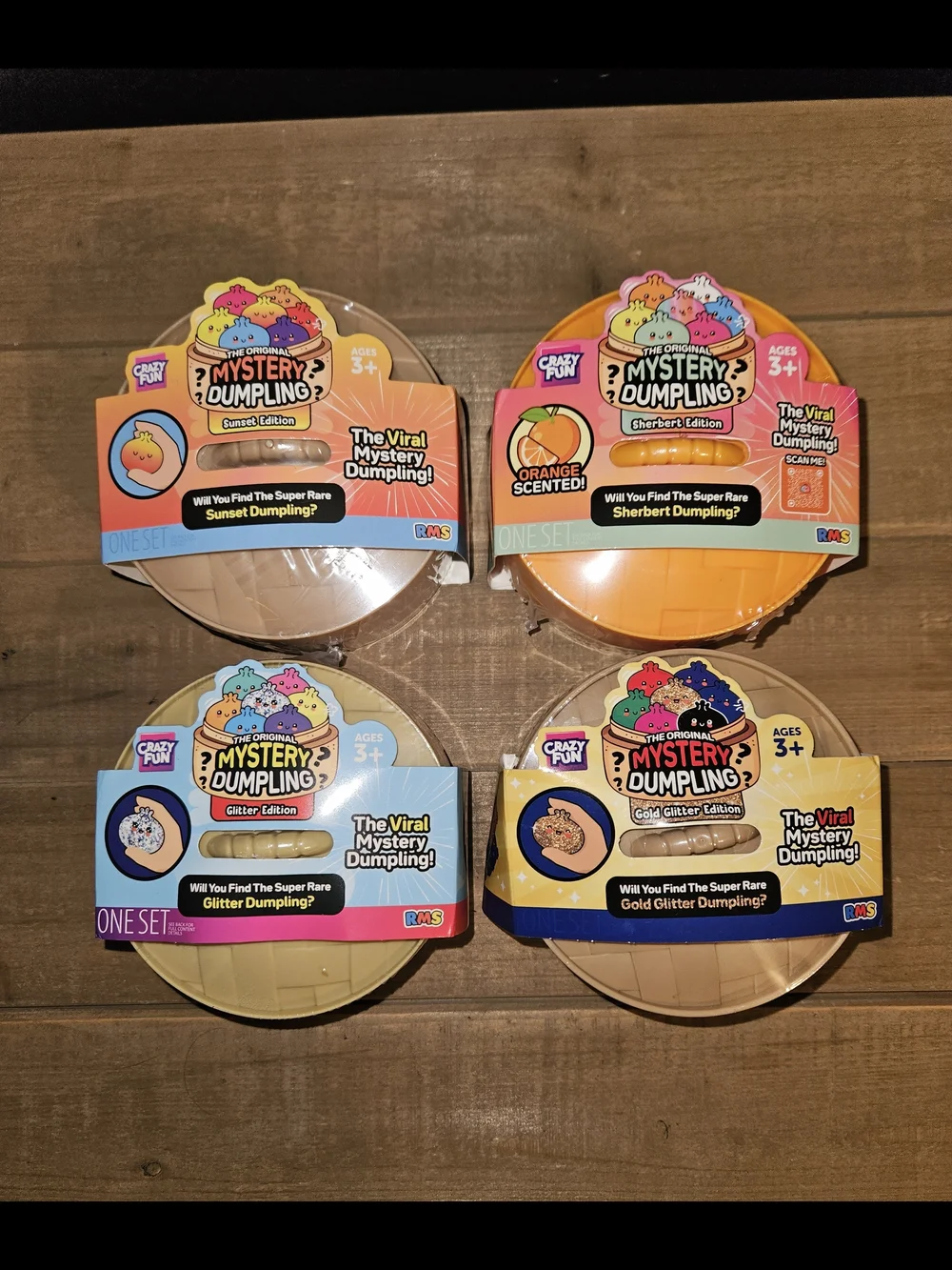 RMS Mystery Dumplings Bundle – Set of 4 Different Editions ✨🥟